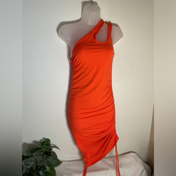 Orange BODYCON Dress - Picture 3 of 7